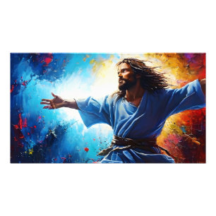 Jesus Christus Auferstehung Fotodruck