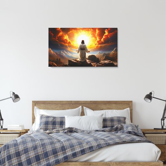 Jesus Christus Auferstehung Leinwanddruck (Insitu (Schlafzimmer))