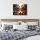 Jesus Christus Auferstehung Leinwanddruck (Insitu (Schlafzimmer))