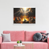 Jesus Christus Auferstehung Leinwanddruck (Insitu (Wohnzimmer))
