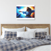 Jesus Christus Auferstehung Leinwanddruck (Insitu (Schlafzimmer))
