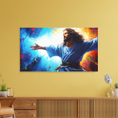 Jesus Christus Auferstehung Leinwanddruck (Insitu (Wohnzimmer))