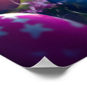 Jesus Christus Auferstehung Ostern Poster (Ecke)