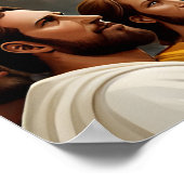 Jesus Christus Auferstehung Poster (Ecke)