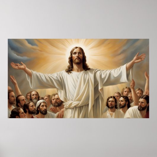 Jesus Christus Auferstehung Poster (Vorne)