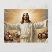Jesus Christus Auferstehung Postkarte (Vorderseite)
