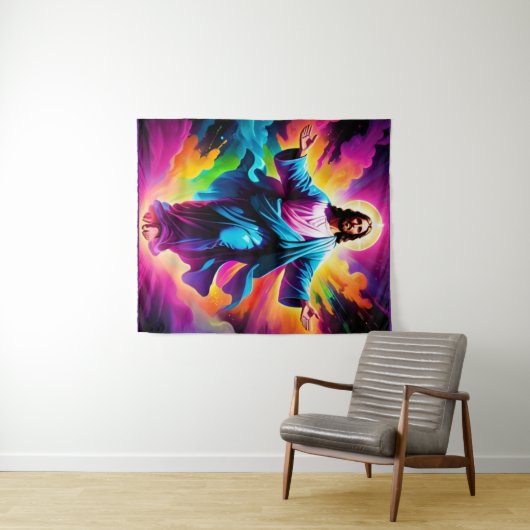 Jesus Christus Auferstehung Wandteppich (Beispiel (Horizontal))