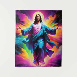 Jesus Christus Auferstehung Wandteppich