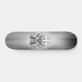 Jesus Christus-Auferstehungs-Kreuz-Entwurf Skateboard (Horizontal)