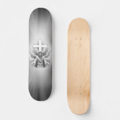 Jesus Christus-Auferstehungs-Kreuz-Entwurf Skateboard (Vorderseite)