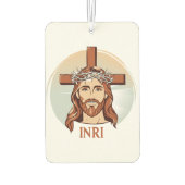 Jesus Christus Autolufterfrischer (Rückseite)