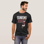 Jesus Christus Basketball spielen 1 T-Shirt (Vorne ganz)