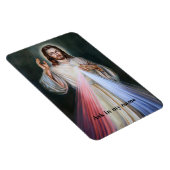 Jesus Christus Behörde Fragte in meinem Namen benu Magnet (Rechte Seite)