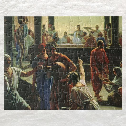 Jesus Christus bei Hochzeit von Cana, Wasser in We Puzzle
