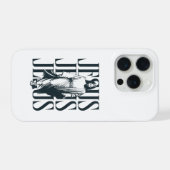 Jesus Christus beim Gehen iPhone Hülle (Rückseite (Horizontal))
