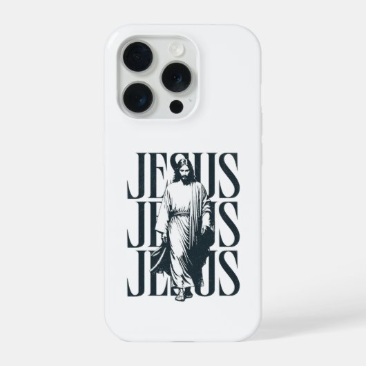Jesus Christus beim Gehen iPhone Hülle (Rückseite)