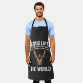 Jesus Christus beim Kreuzheben Schürze (Getragen)