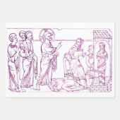 Jesus Christus belebt Lazarus Geschenkpapier Set (Vorderseite 3)