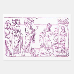 Jesus Christus belebt Lazarus Geschenkpapier Set