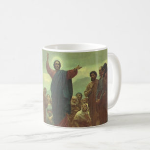 Jesus Christus Bergpredigt, Vintage Religion Kaffeetasse