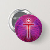Jesus Christus Button (Vorne & Hinten)