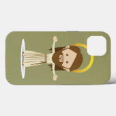 Jesus Christus Case-Mate iPhone Hülle (Rückseite (Horizontal))