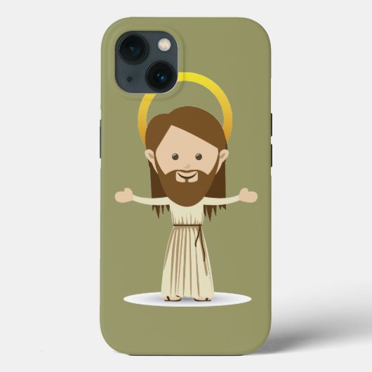 Jesus Christus Case-Mate iPhone Hülle (Rückseite)