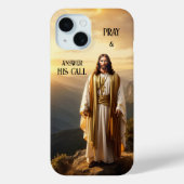 Jesus Christus Christlich spirituell Case-Mate iPhone Hülle (Rückseite)