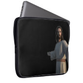 Jesus Christus Christliche Kirche begrüßen Laptopschutzhülle (Vorne Rechts)