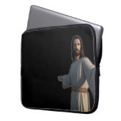 Jesus Christus Christliche Kirche begrüßen Laptopschutzhülle (Vorderseite Links)