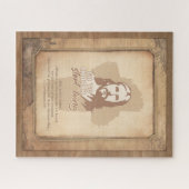 Jesus Christus. Christlicher Prediger Puzzle (Horizontal)