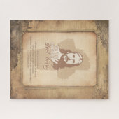 Jesus Christus. Christlicher Prediger Puzzle (Horizontal)