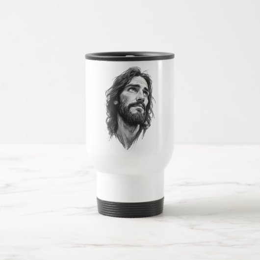 Jesus Christus Christlicher Reisebecher (Mittel)