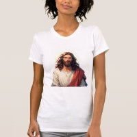 Jesus Christus Christliches Damen T-Shirt