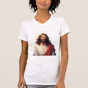 Jesus Christus Christliches Damen T-Shirt
