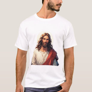 Jesus Christus Christliches Herren T-Shirt