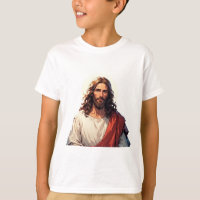 Jesus Christus Christliches Kinder T-Shirt
