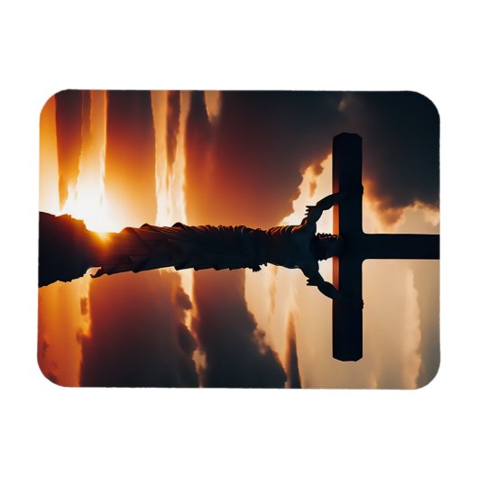 Jesus Christus Crucifixe Magnet (Horizontal)