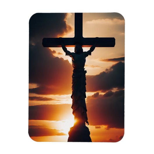 Jesus Christus Crucifixe Magnet (Vertikal)