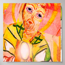 Jesus Christus, das Poster des Hohepriesters