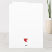 Jesus Christus das Tuch von Turin Heiligem Gesicht Karte (Rückseite)