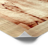 Jesus Christus das Tuch von Turin Heiligem Gesicht Poster (Ecke)