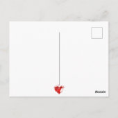 Jesus Christus das Tuch von Turin Heiligem Gesicht Postkarte (Rückseite)