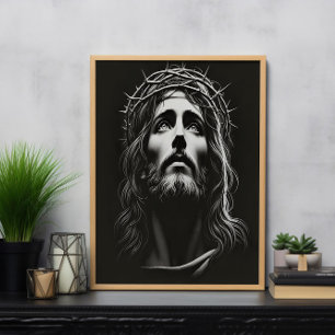 Jesus Christus - das unerschütterliche Erretter Poster