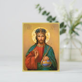 Jesus Christus der Erlöser der Weltpostkarte Postkarte (Stehend Vorderseite)