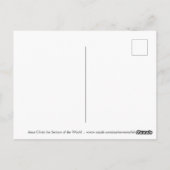 Jesus Christus der Erlöser der Weltpostkarte Postkarte (Rückseite)
