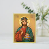 Jesus Christus der Erlöser der Weltpostkarte Postkarte (Stehend Vorderseite)