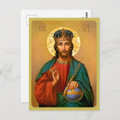 Jesus Christus der Erlöser der Weltpostkarte Postkarte (Vorne/Hinten)