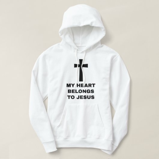 Jesus Christus der Erretter Hoodie (Design vorne)
