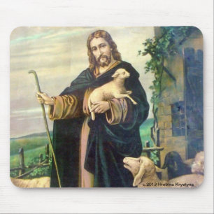 JESUS CHRISTUS DER GUTE HIRTE MOUSEPAAD MOUSEPAD
